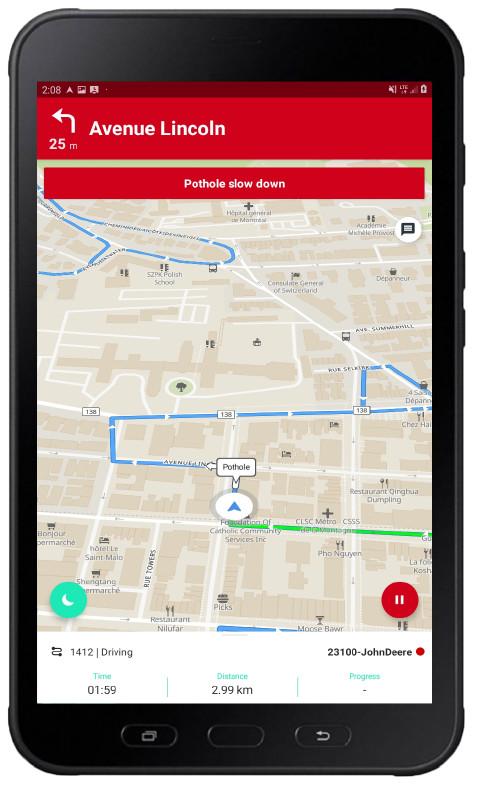 Tablet Route diffusion